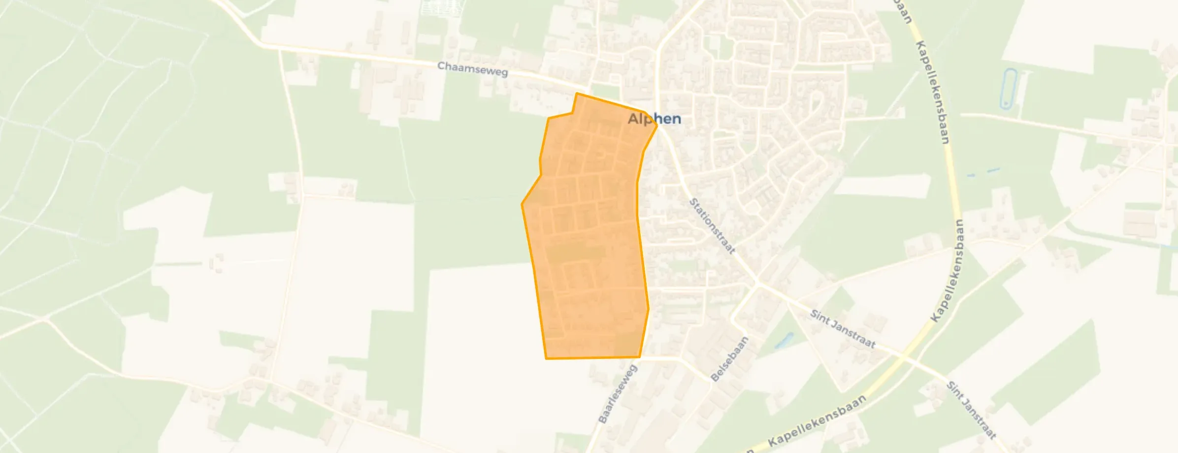 Zuidwest Alphen in Alphen-Chaam