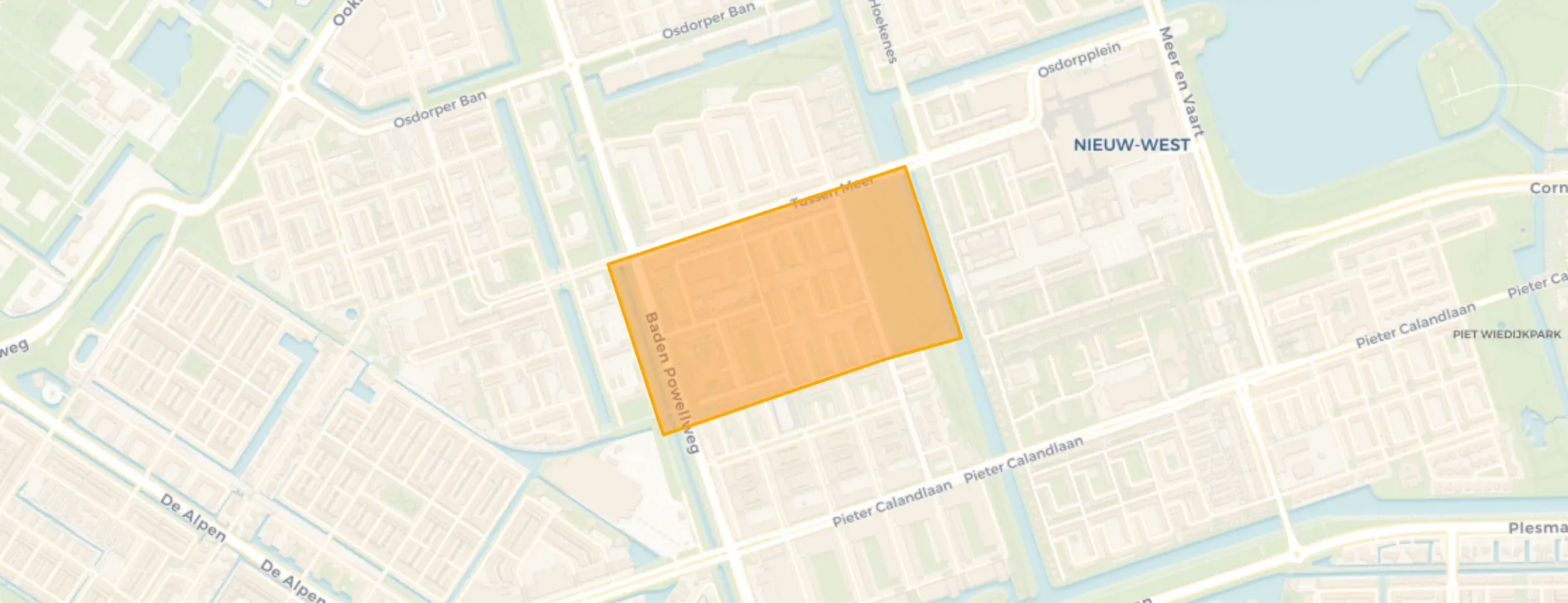 Buurt Zuidwestkwadrant-Noord, Amsterdam
