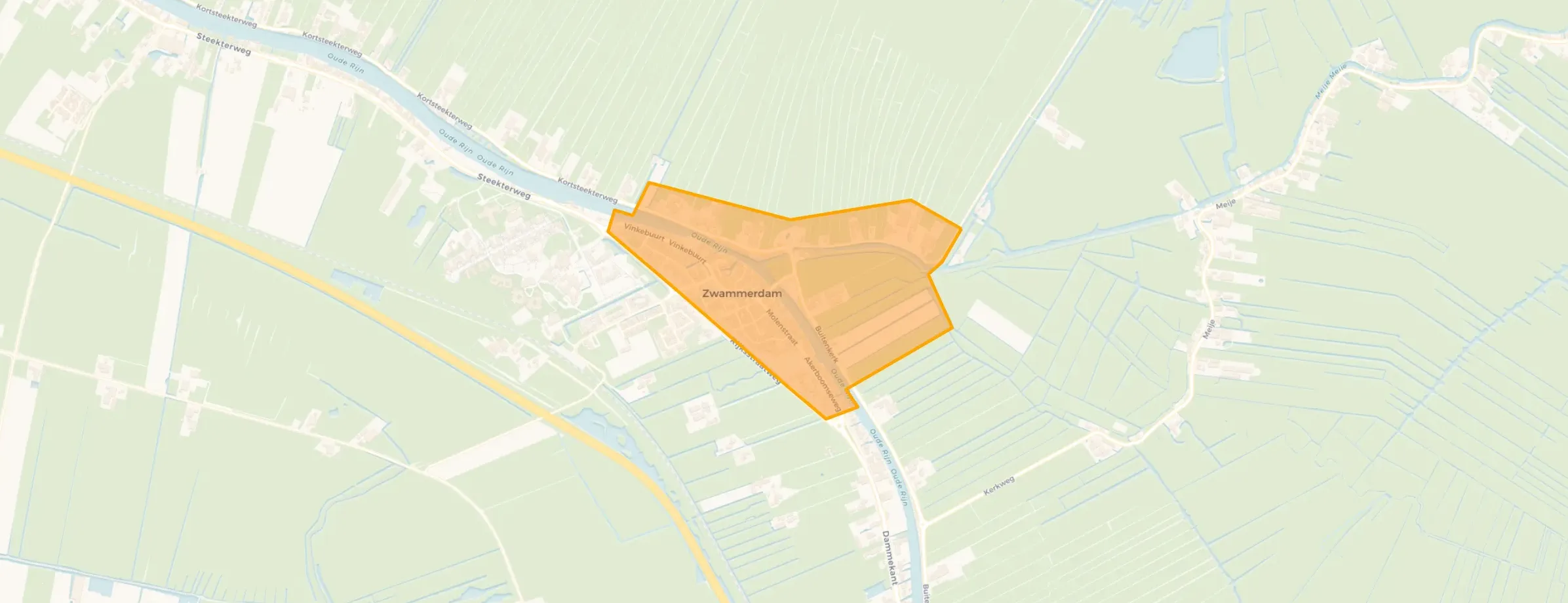 Buurt Zwammerdam Dorp, Zwammerdam