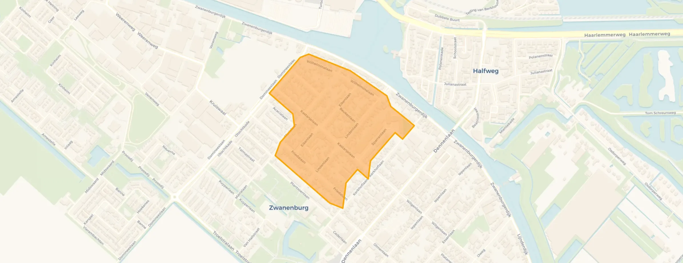 Buurt Zwanenburg Noordwest, Zwanenburg