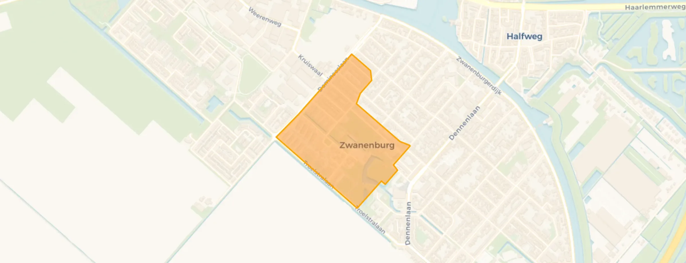 Buurt Zwanenburg Zuidwest, Zwanenburg