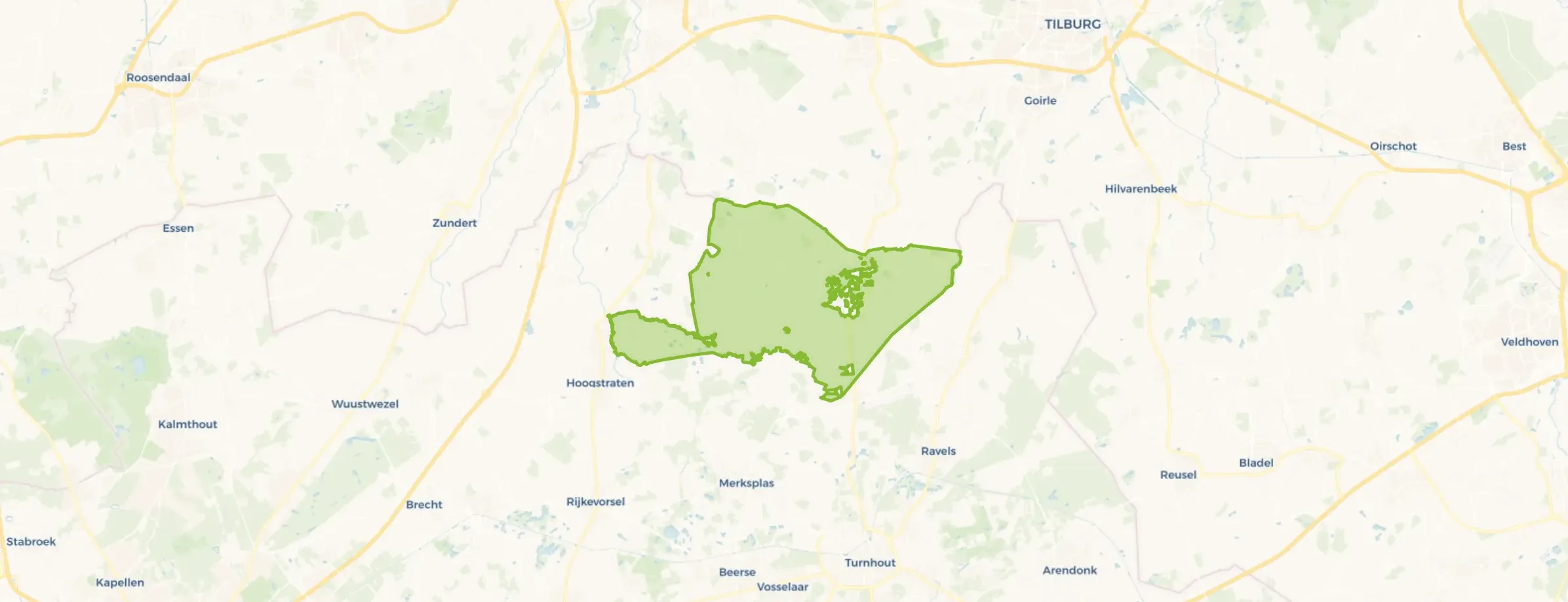 Kaart van Baarle-Nassau