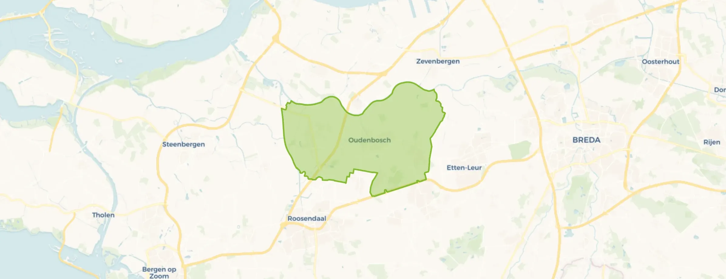 Kaart van Halderberge