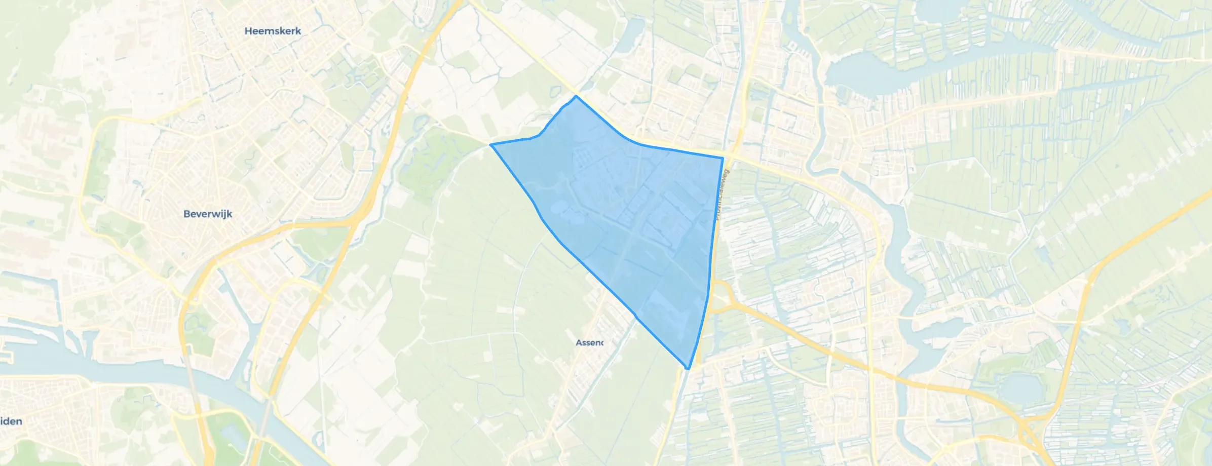 Assendelft-Noord in Zaanstad