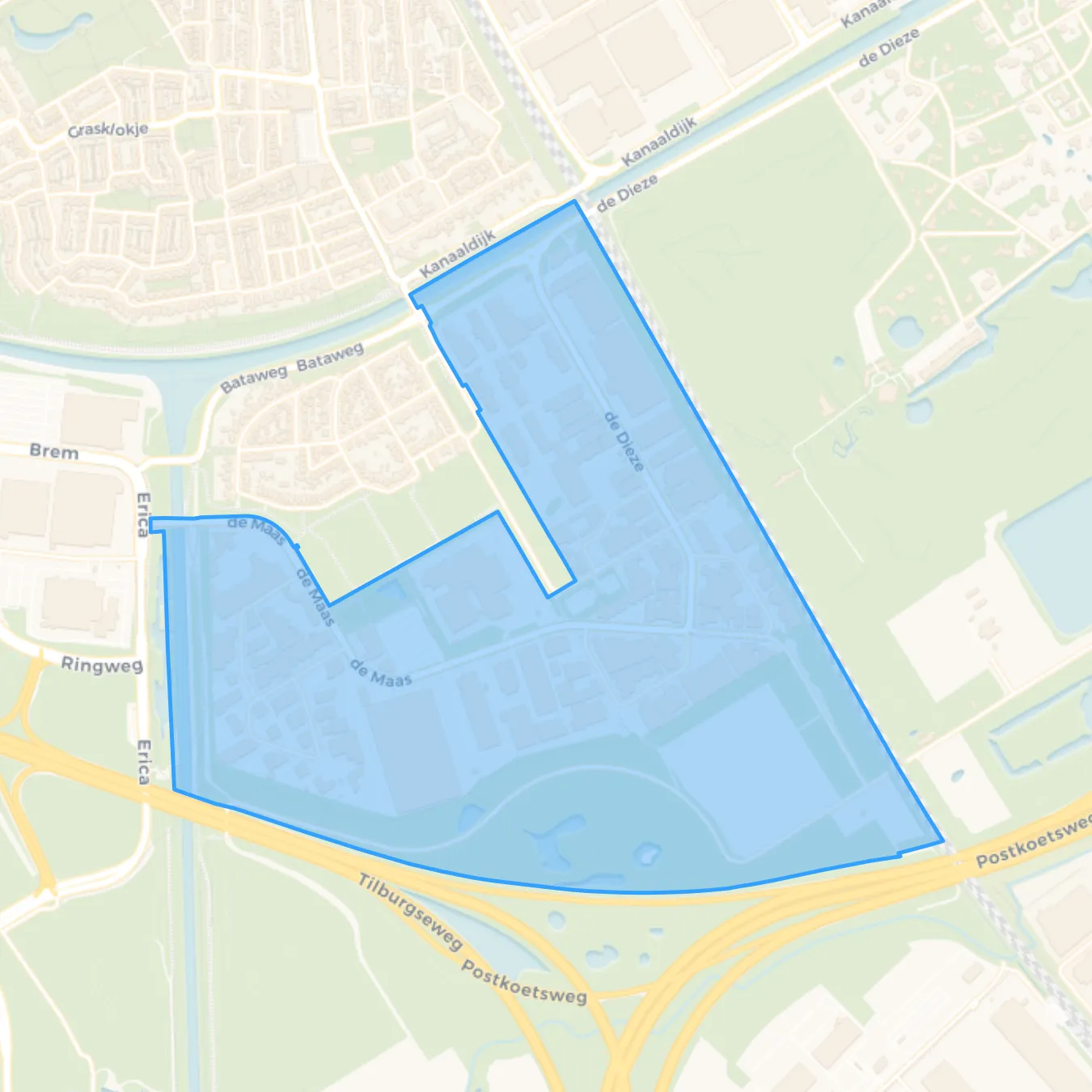 Map of Breeven