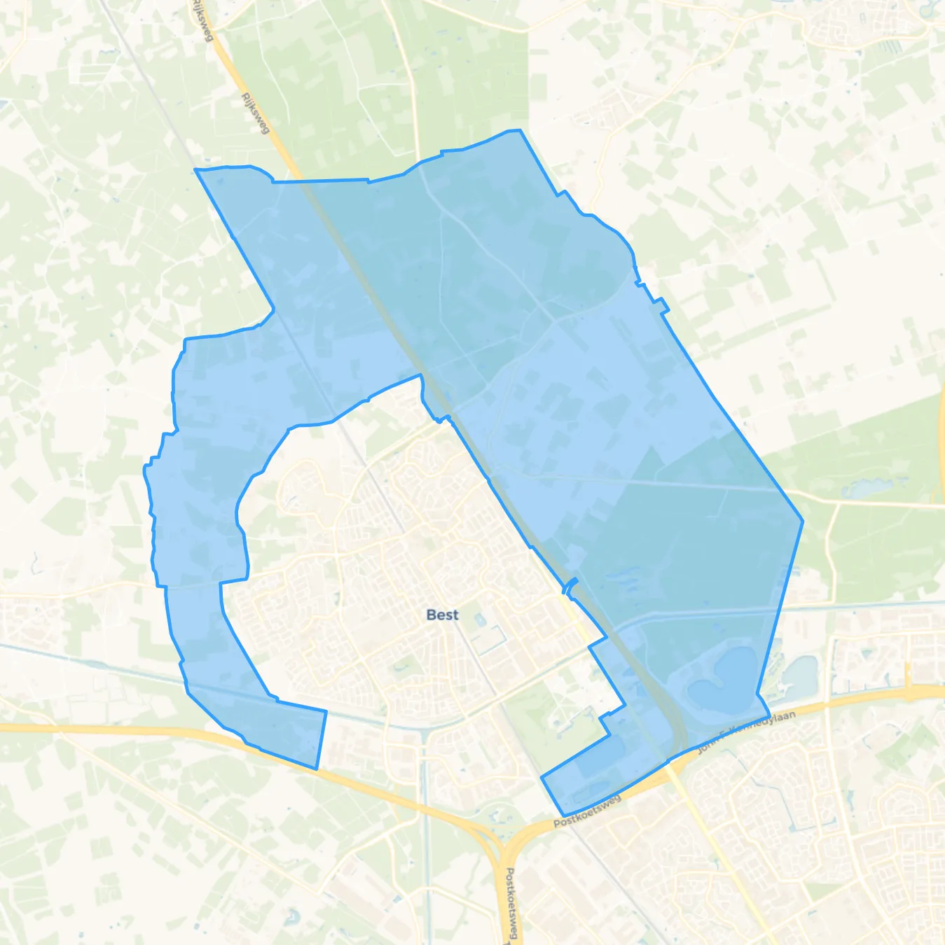 Map of Buitengebied