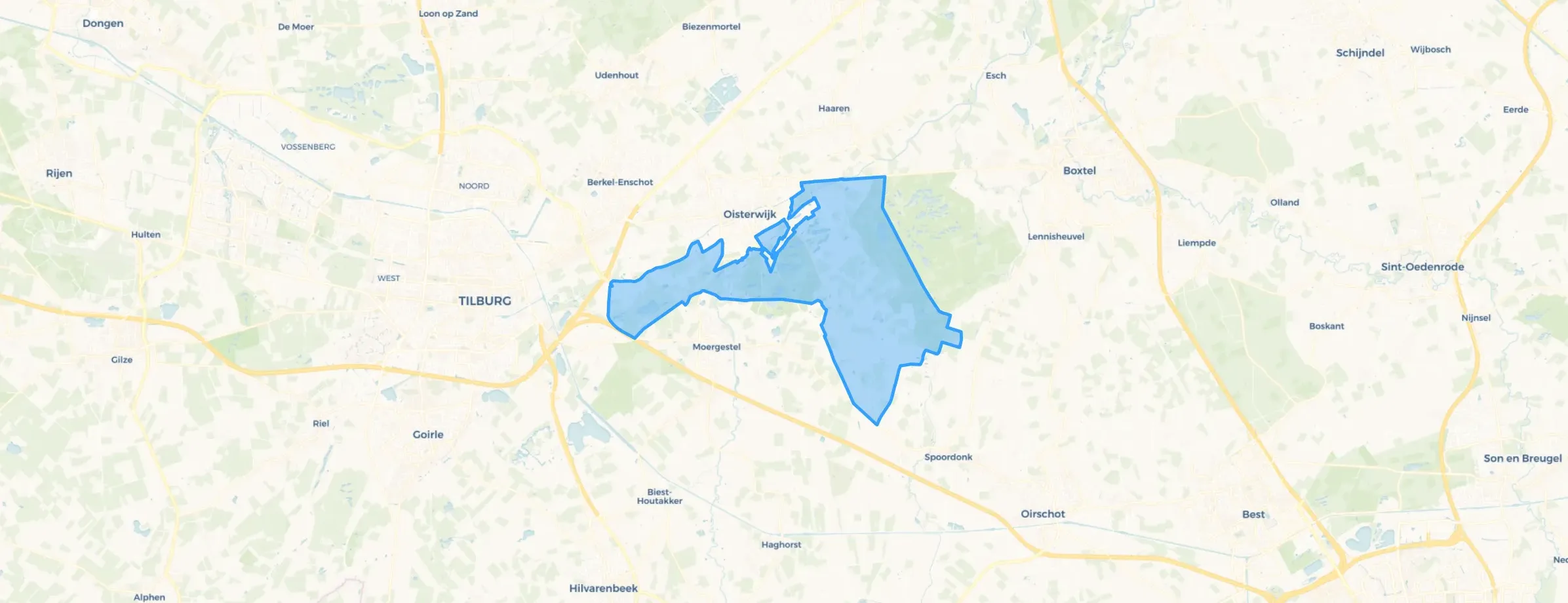 Buitengebied Oisterwijk Zuid