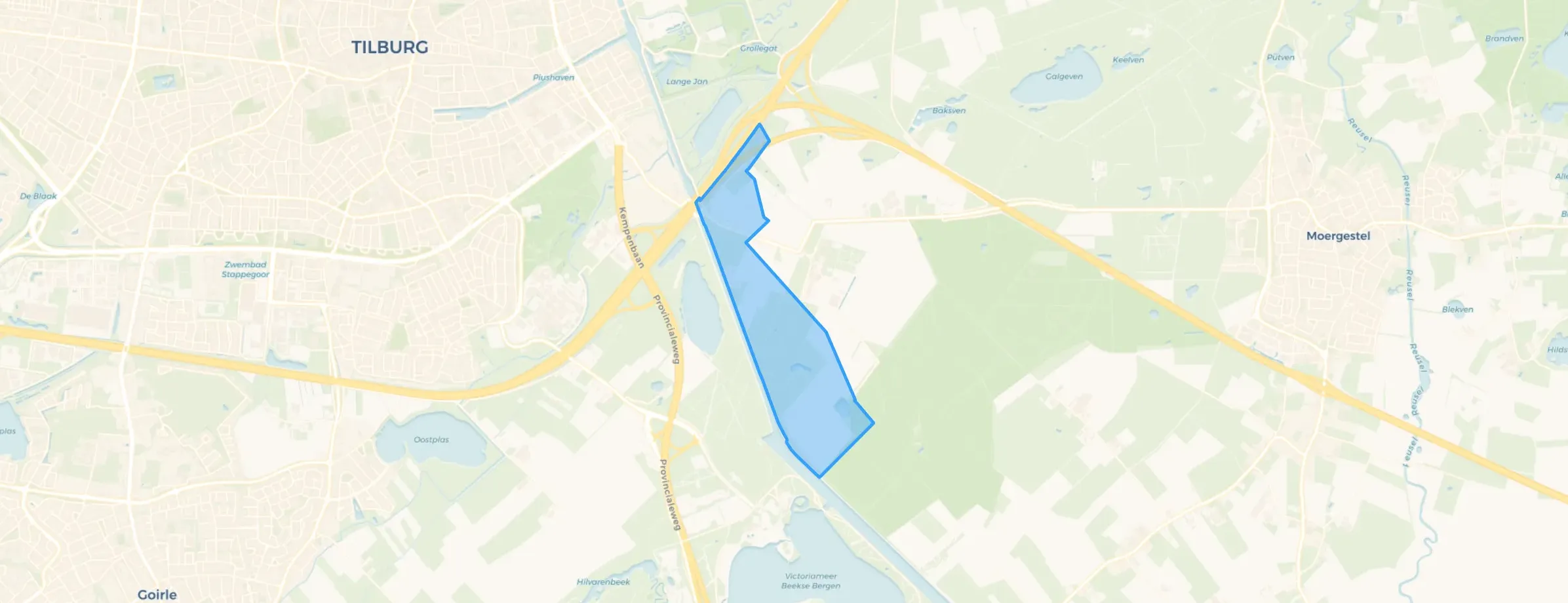 Buitengebied Tilburg Zuid-Oost