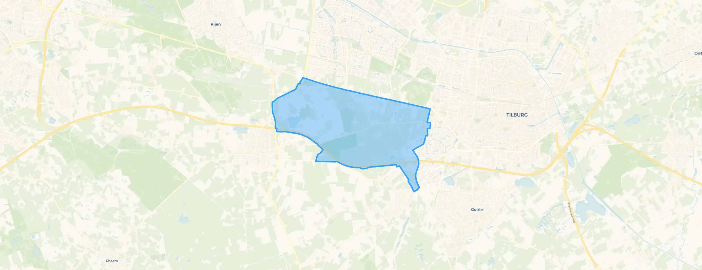 Buitengebied Tilburg Zuid-West