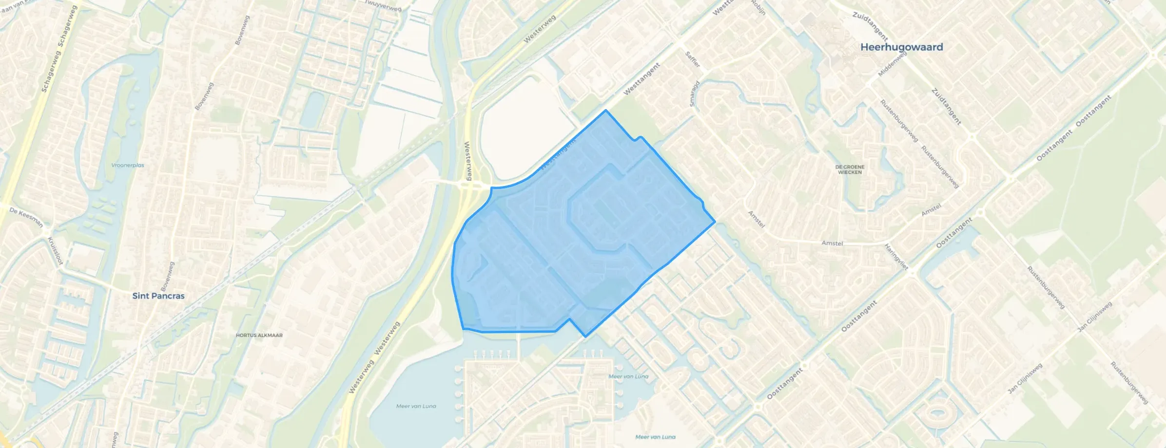 Kaart van Butterhuizen
