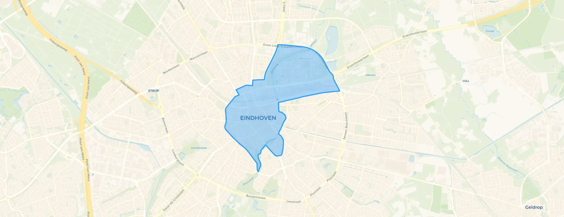Kaart van Centrum