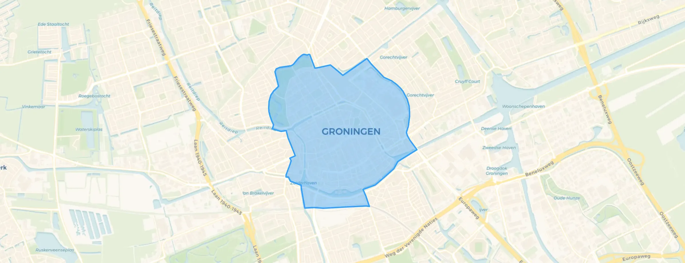 Centrum in Groningen