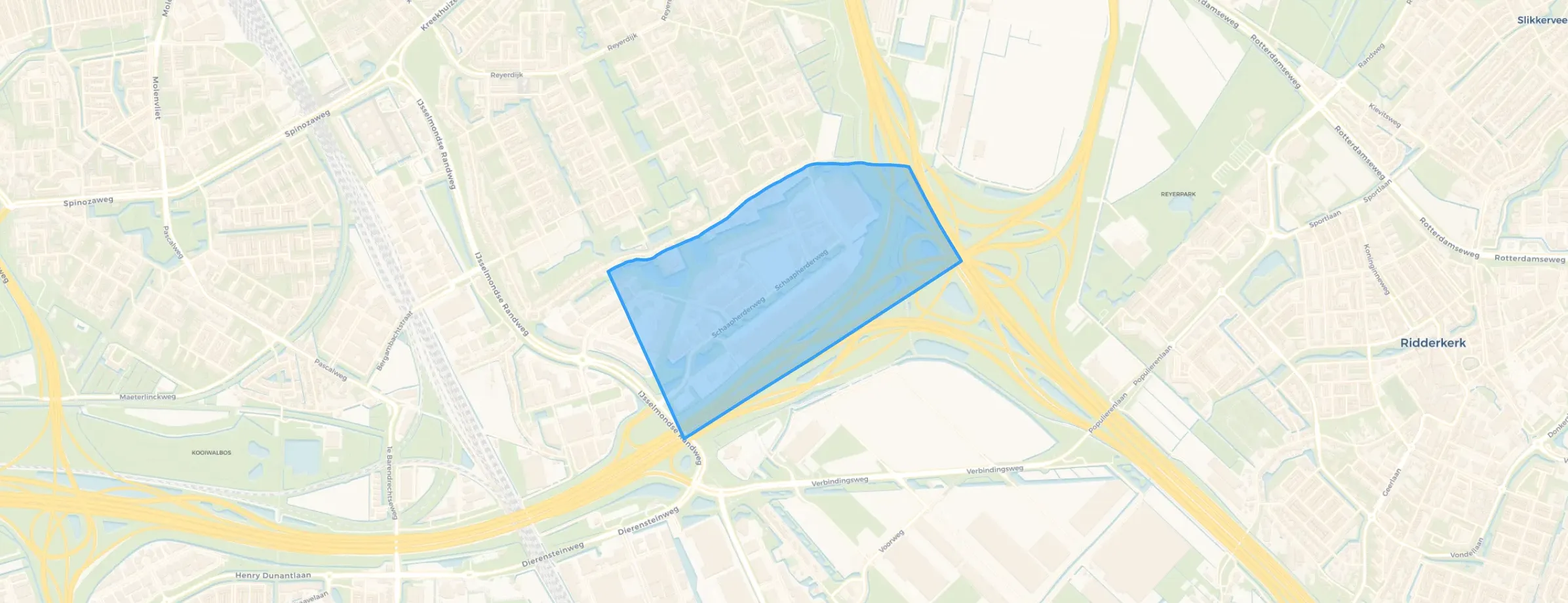 Kaart van Cornelisland