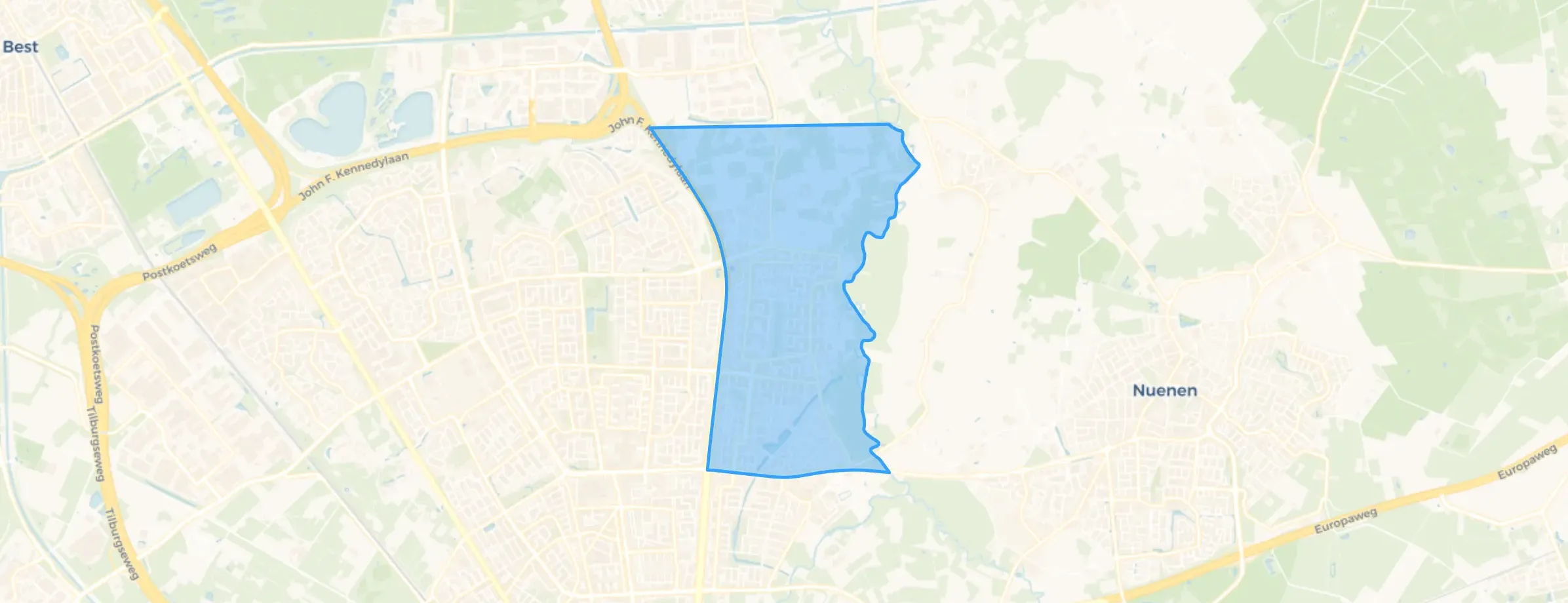 Kaart van Dommelbeemd