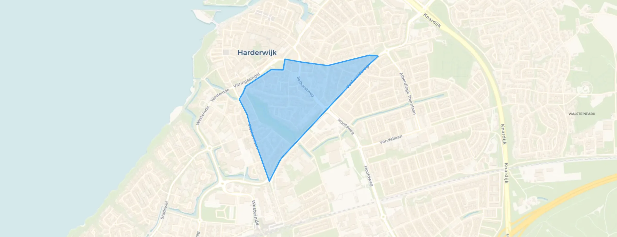 Kaart van Friesegracht