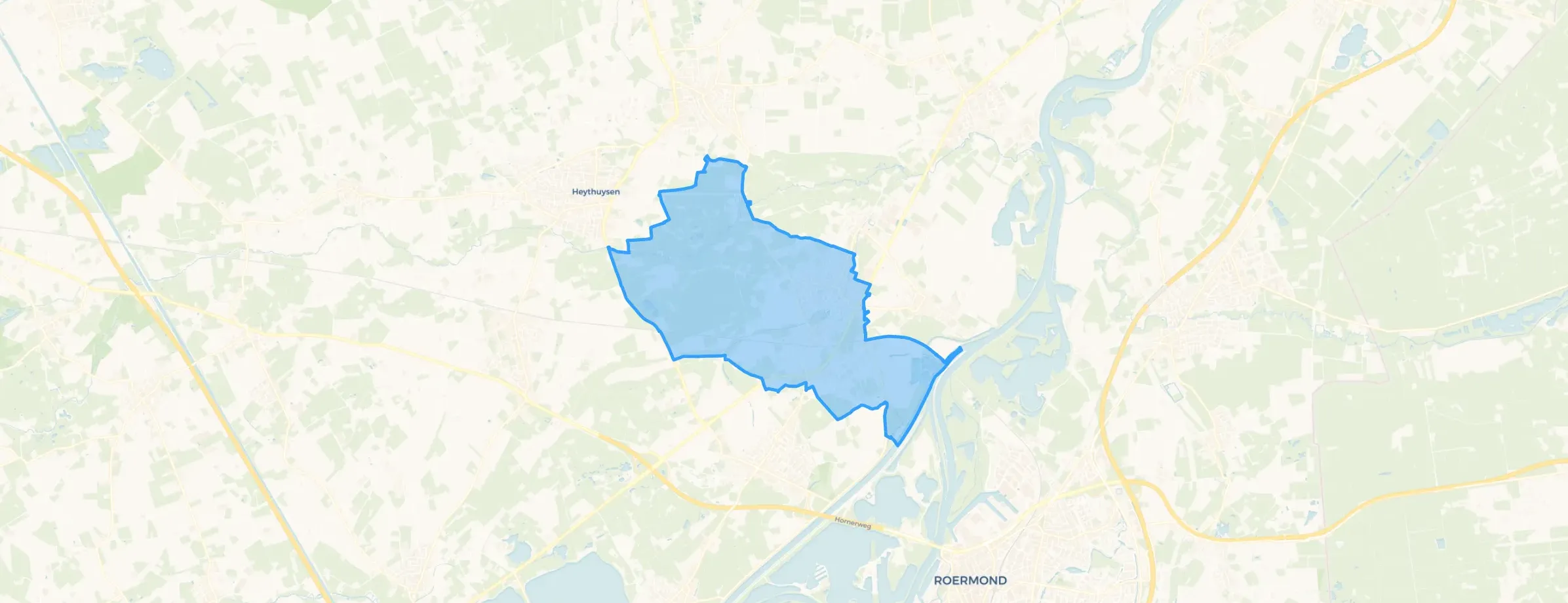 Kaart van Haelen