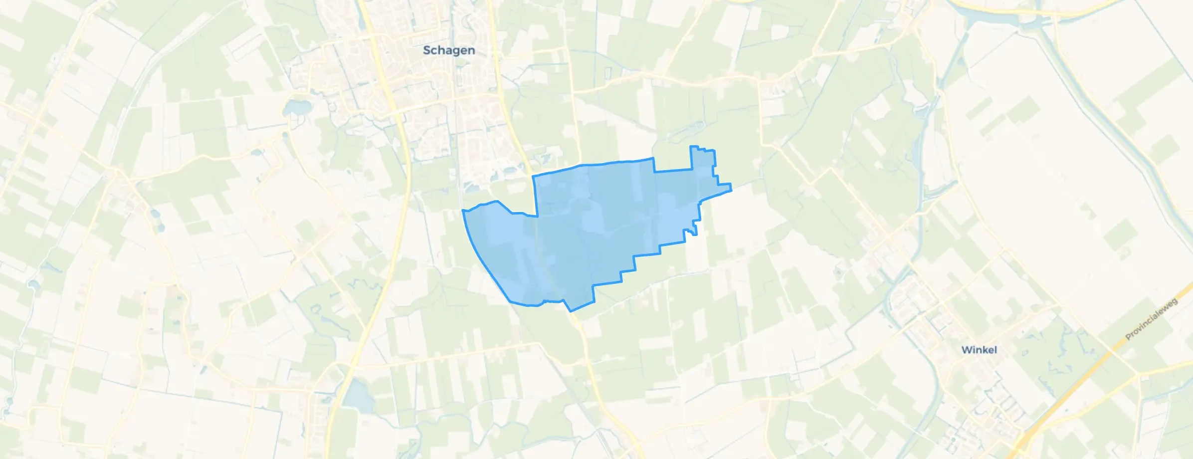 Kaart van Haringhuizen