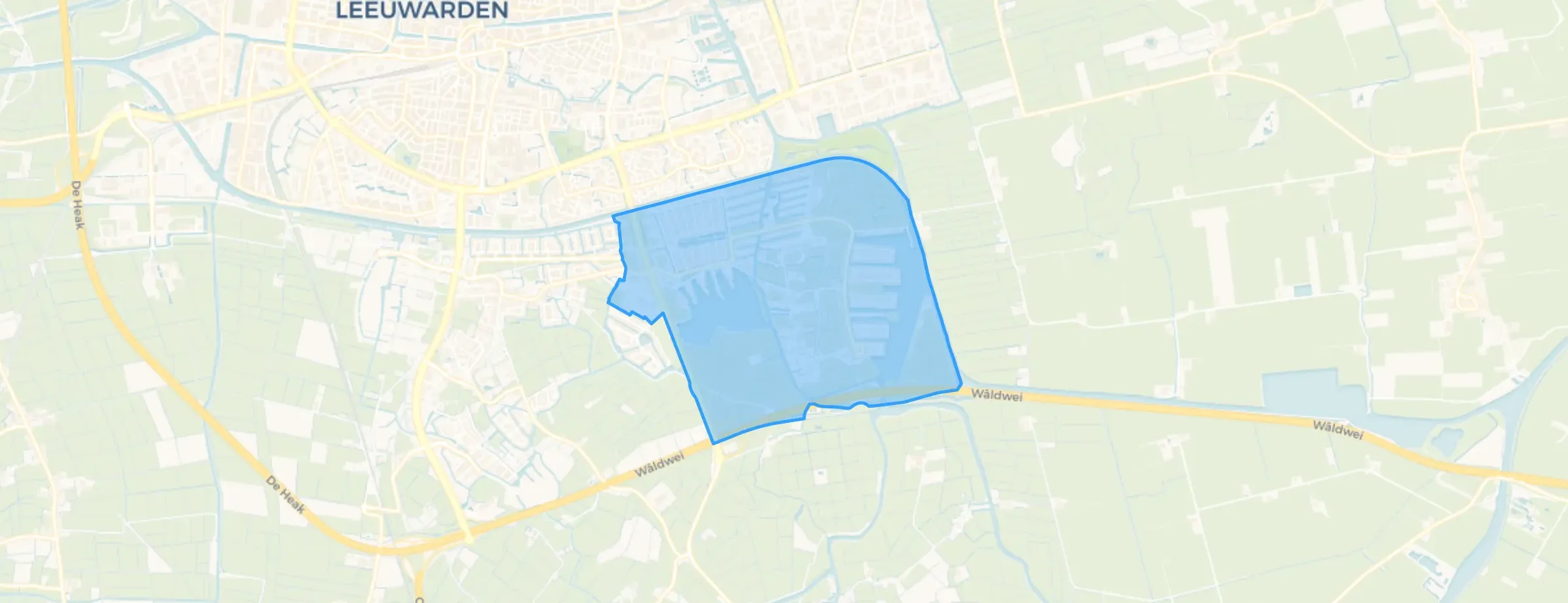 Kaart van Hempens/Teerns & Zuiderburen