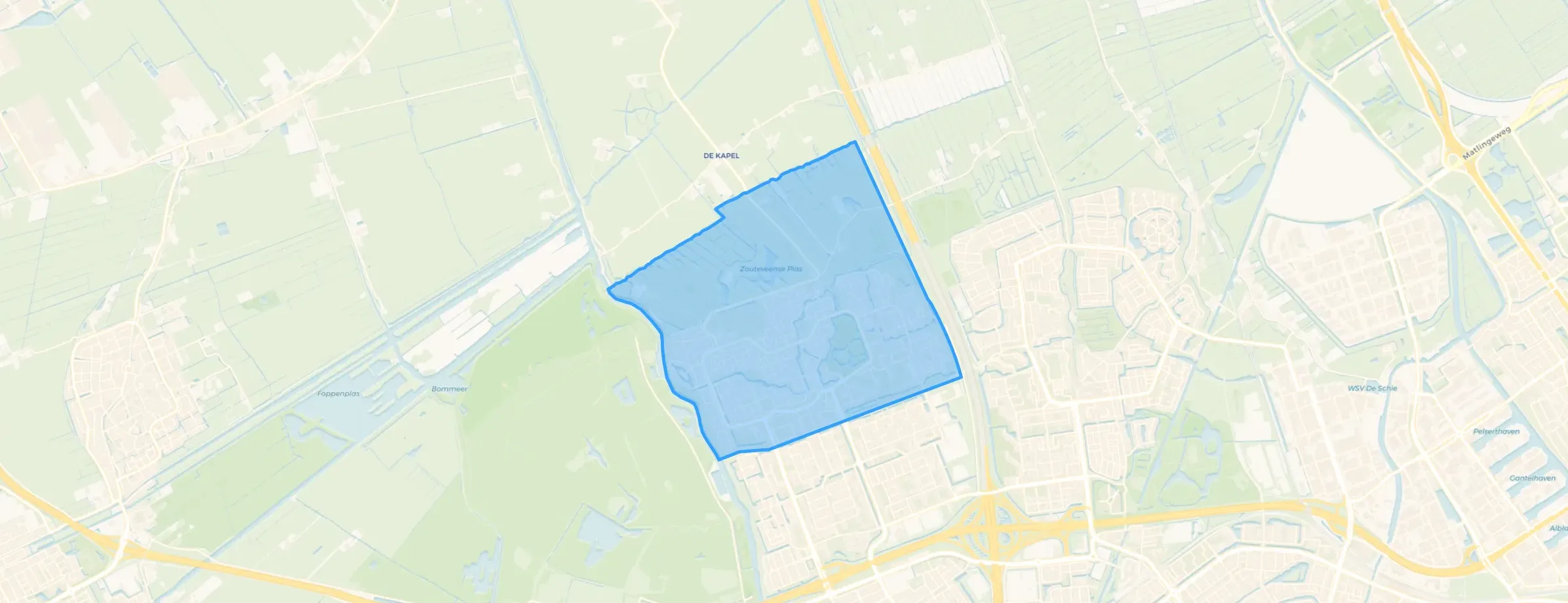 Kaart van Holy Noord