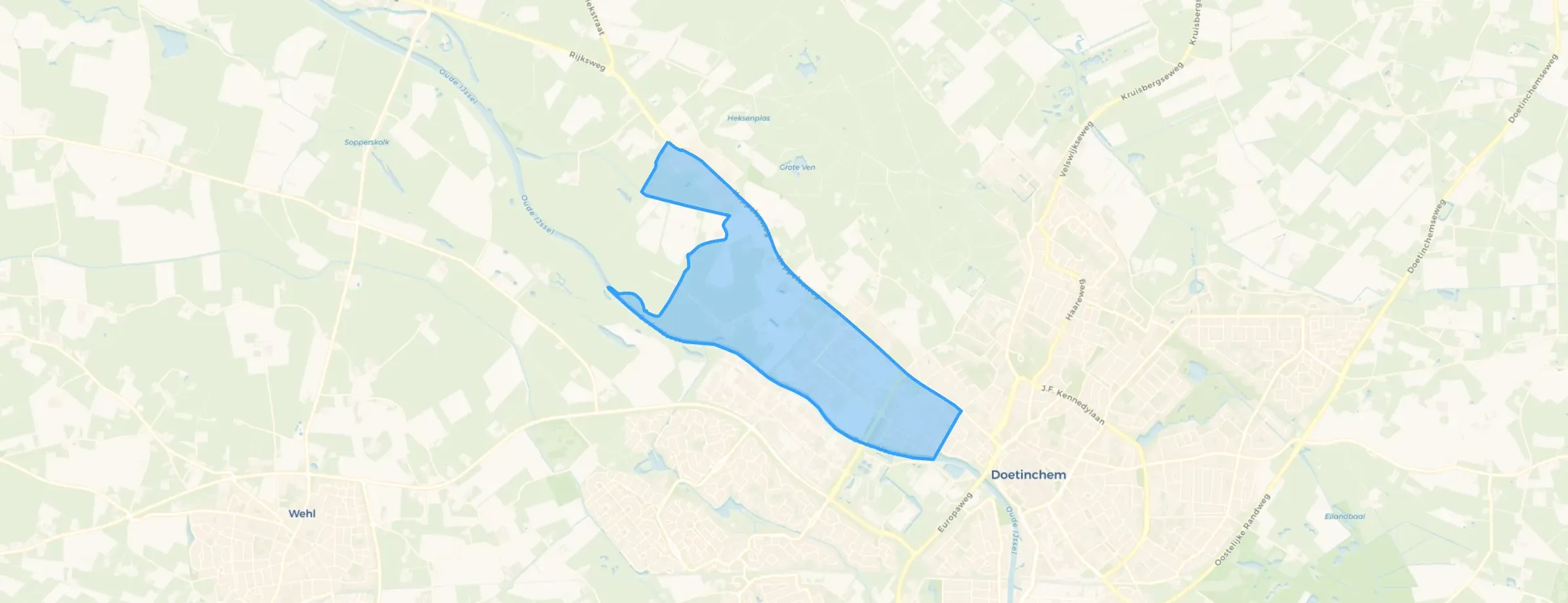 Kaart van Keppelseweg (bedrijventerrein)