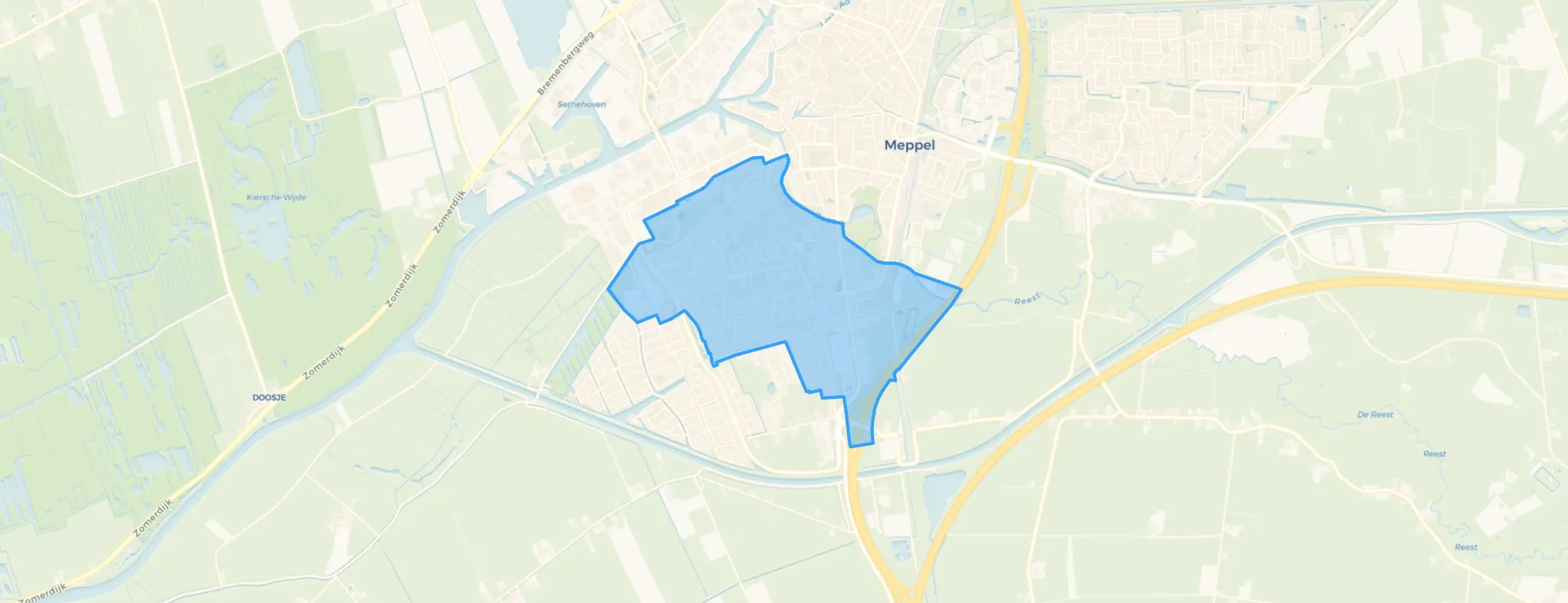 Koedijkslanden in Meppel