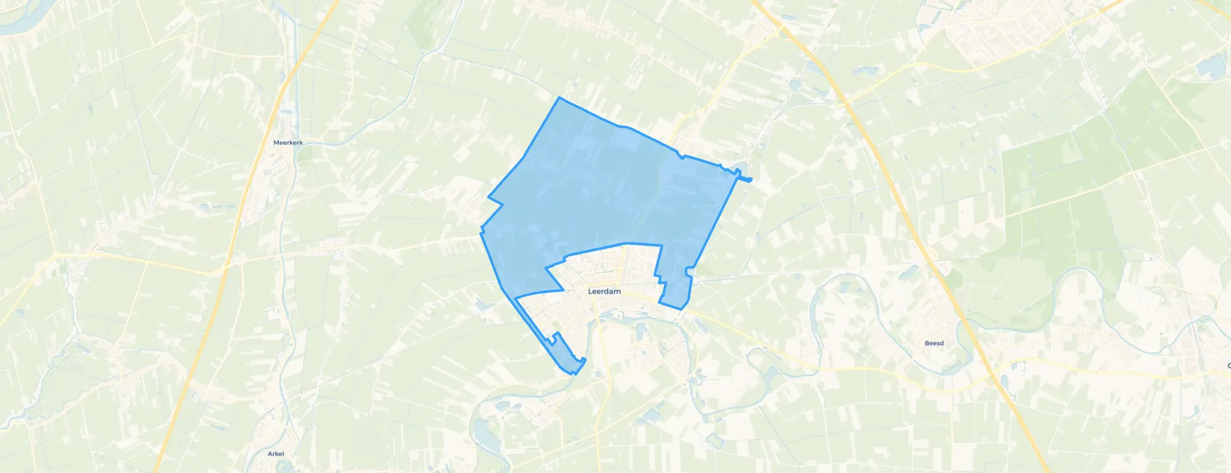 Leerdam buitengebied