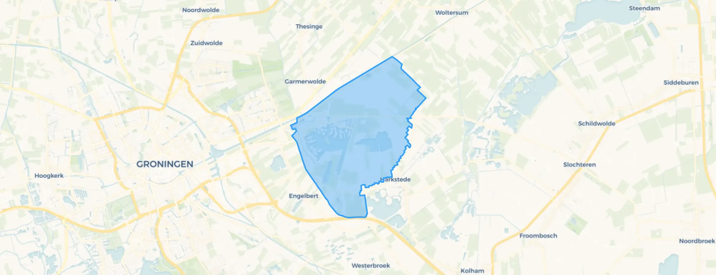 Meerstad en omgeving