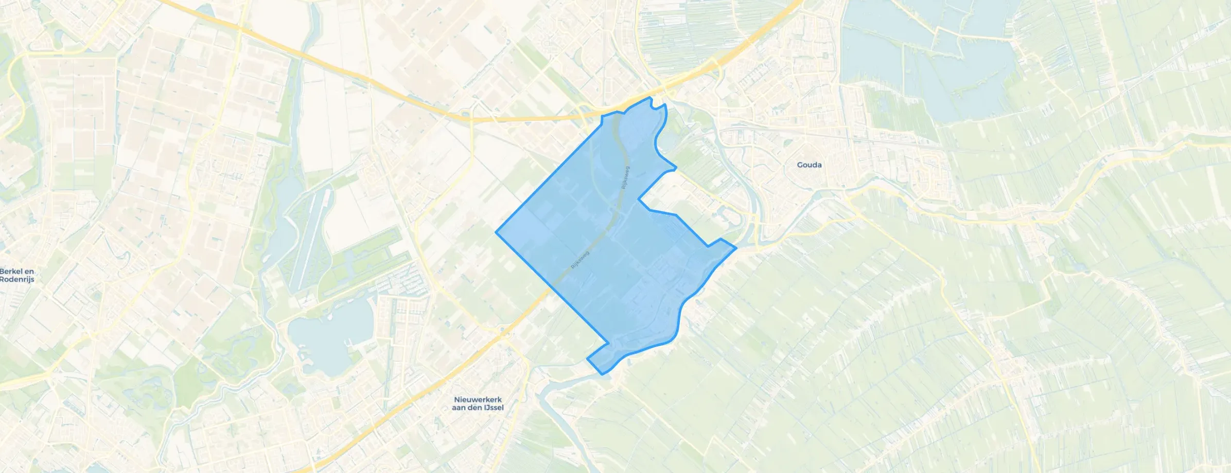Kaart van Moordrecht