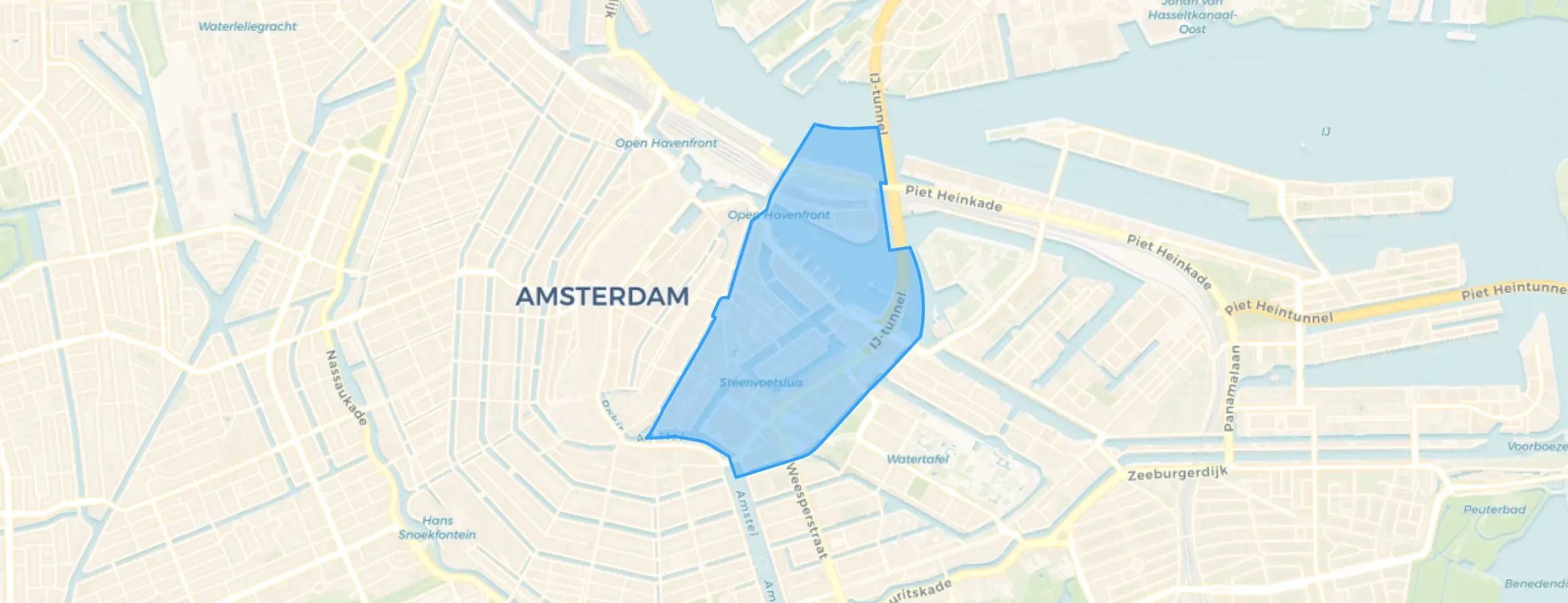 Nieuwmarkt/Lastage in Amsterdam