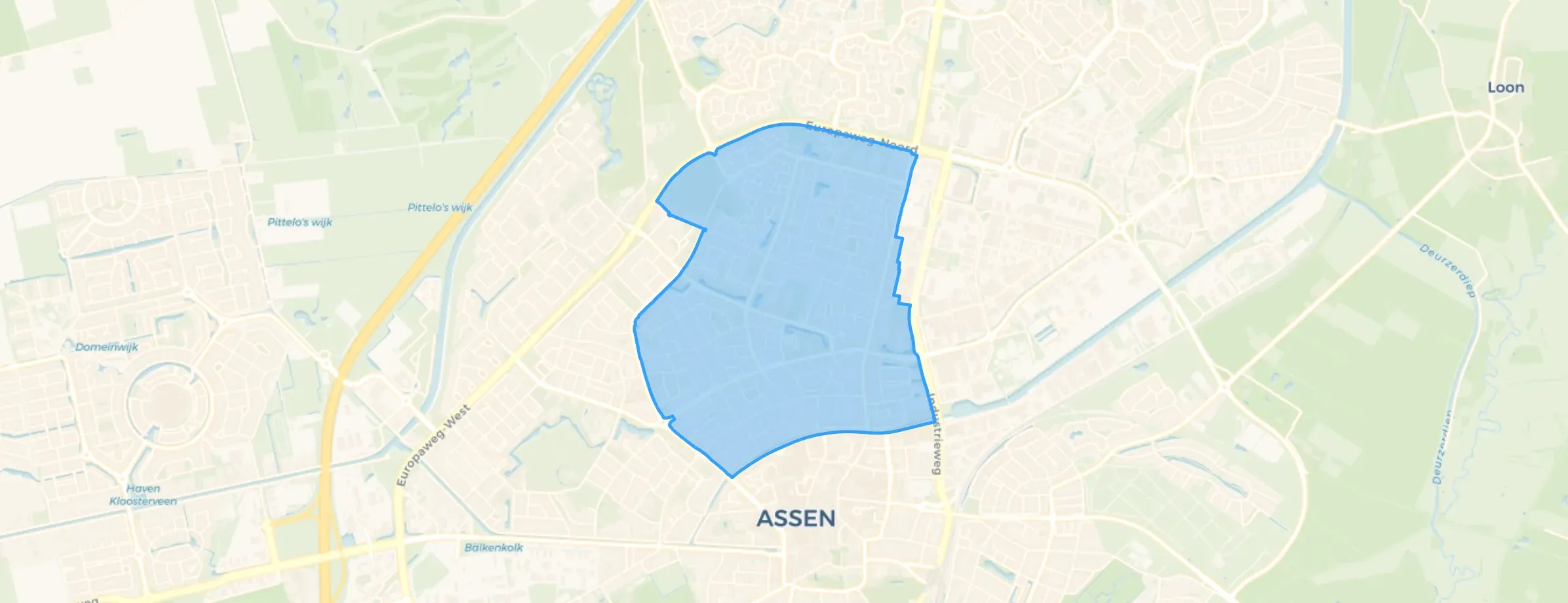Kaart van Noorderpark