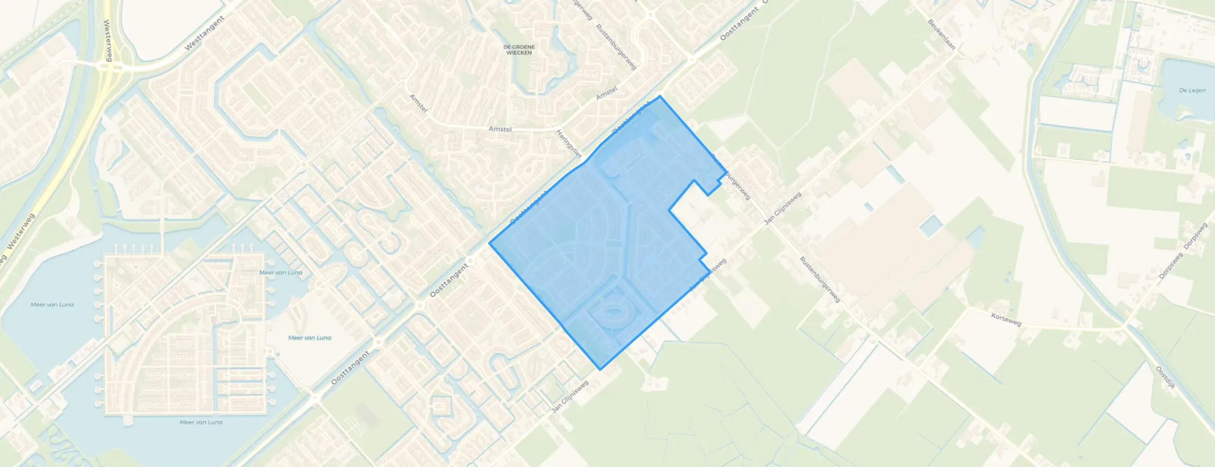 Kaart van Oostertocht