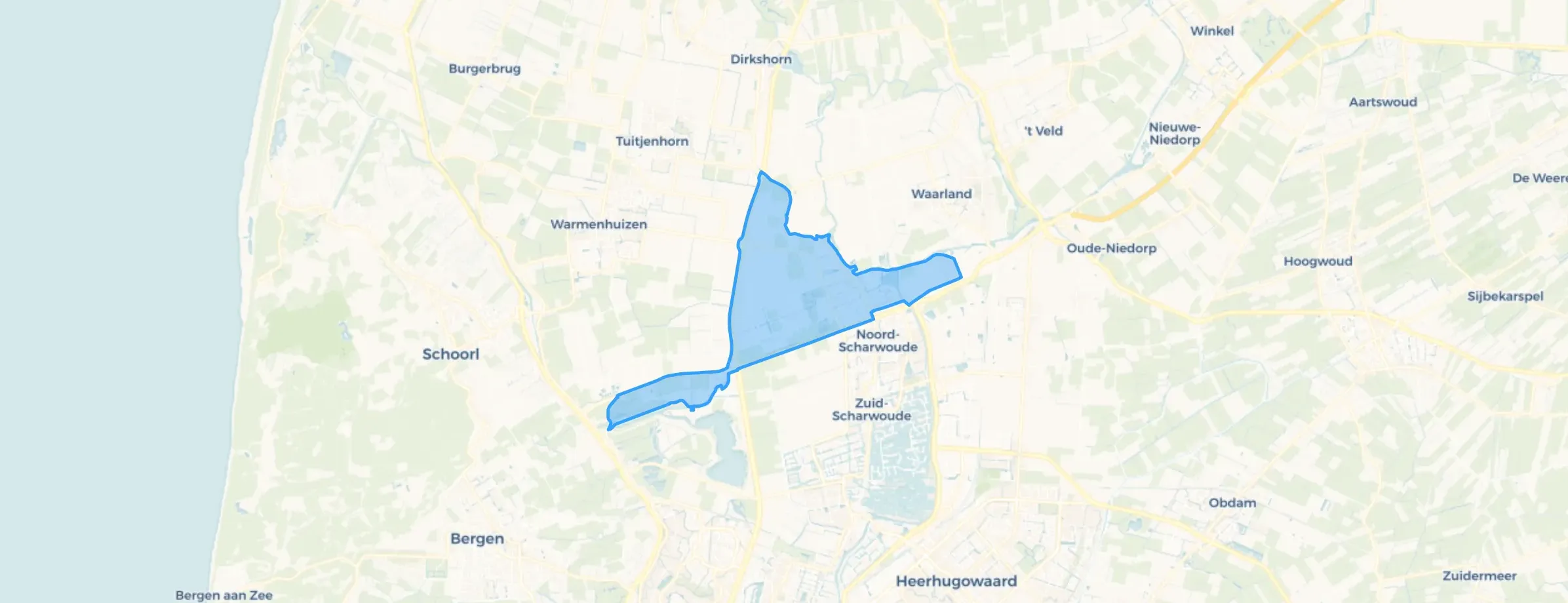 Kaart van Oudkarspel