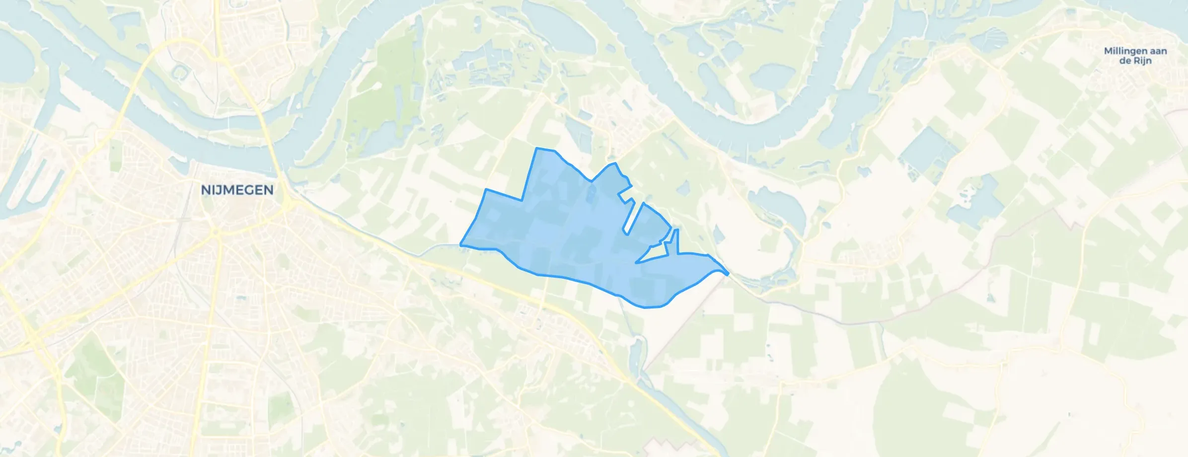 Kaart van Persingen
