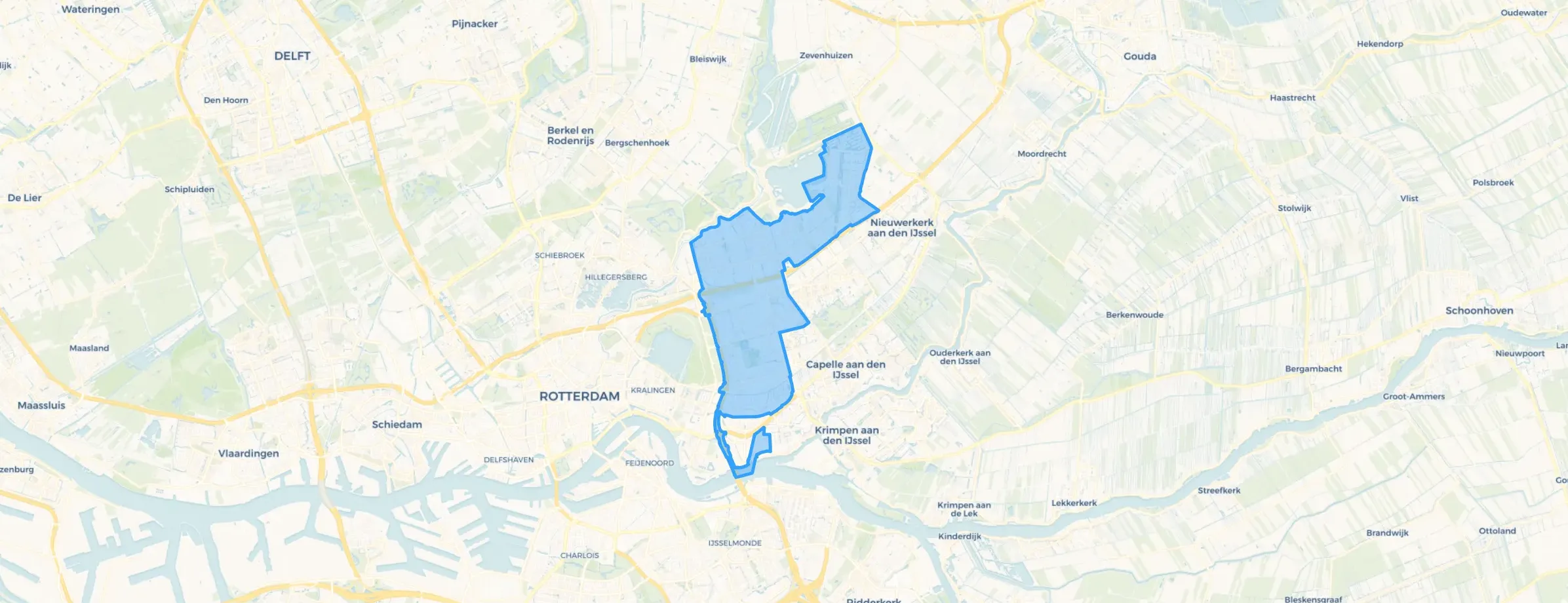 Kaart van Prins Alexander