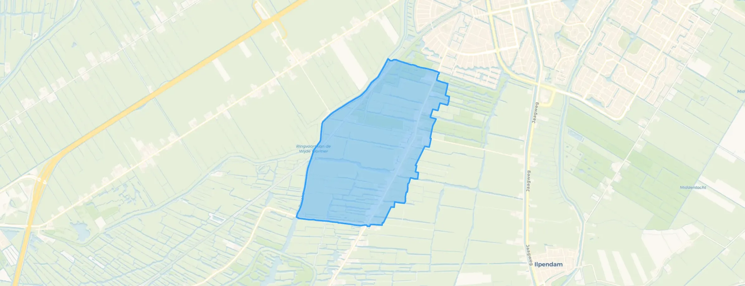 Kaart van Purmerland