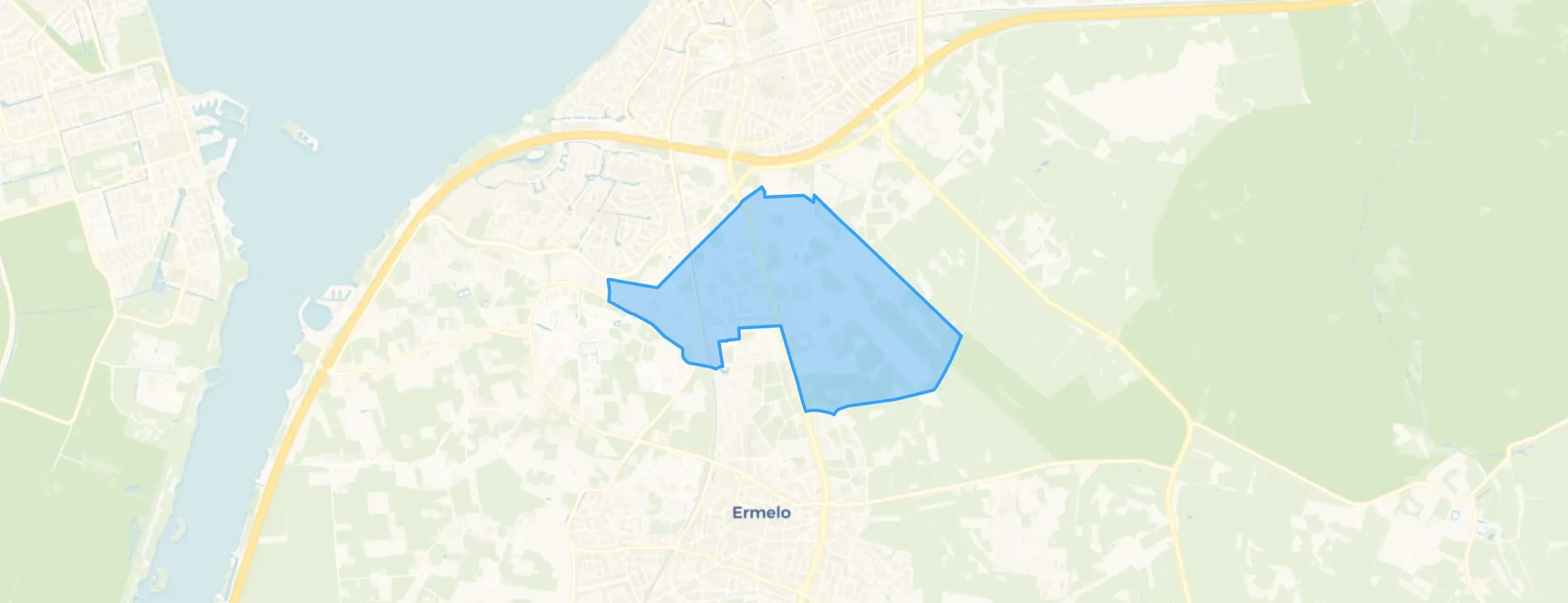 Kaart van Tonsel en Veldzicht