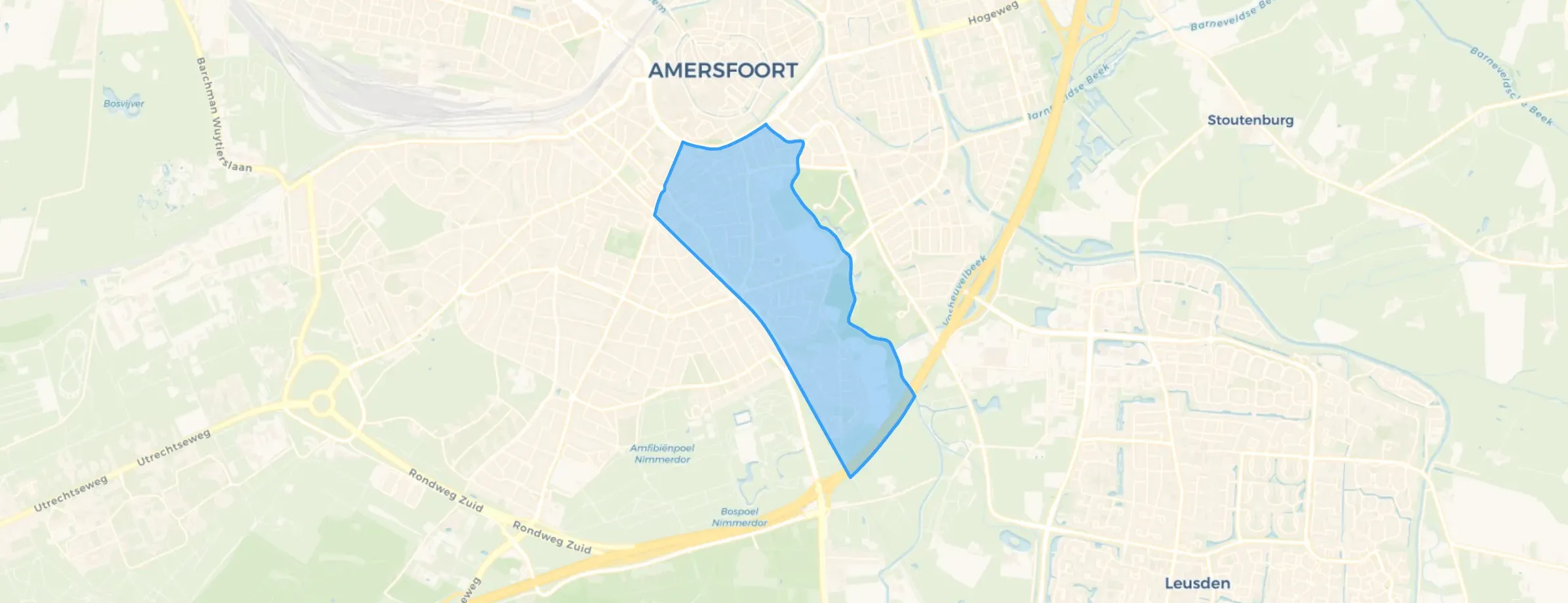 Vermeerkwartier in Amersfoort