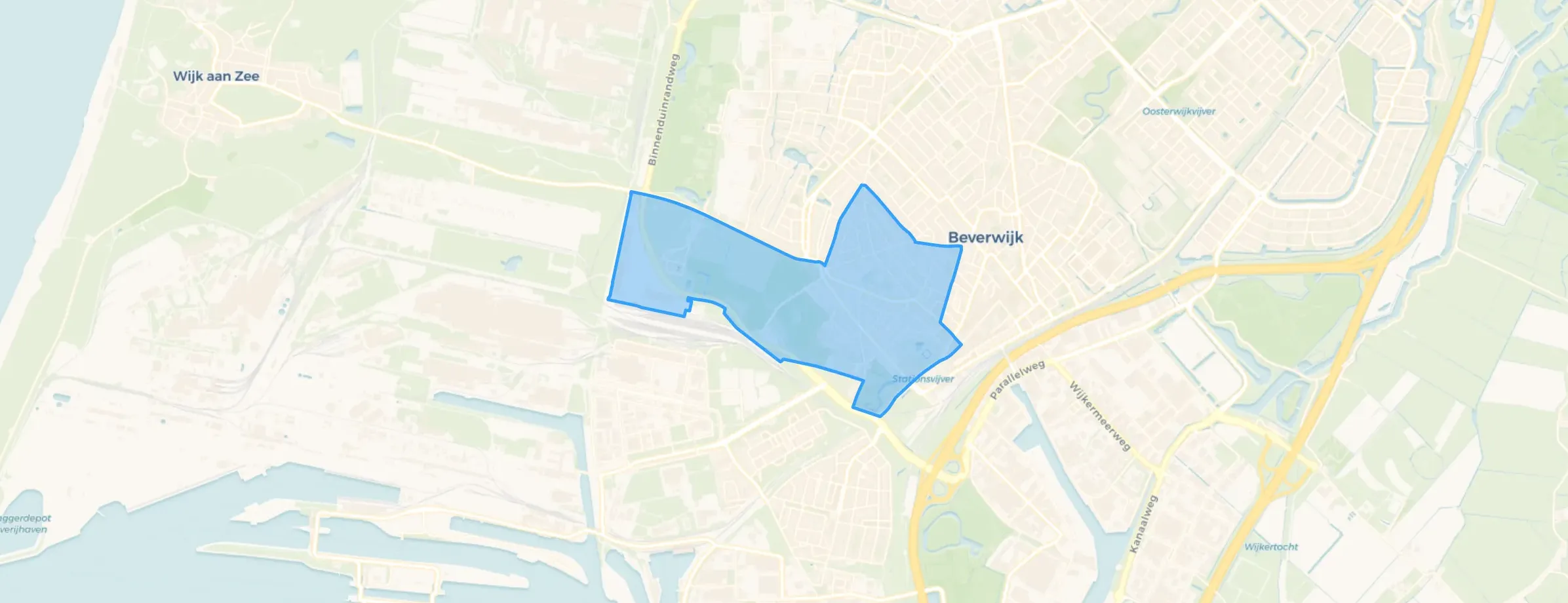 Vondelkwartier in Beverwijk