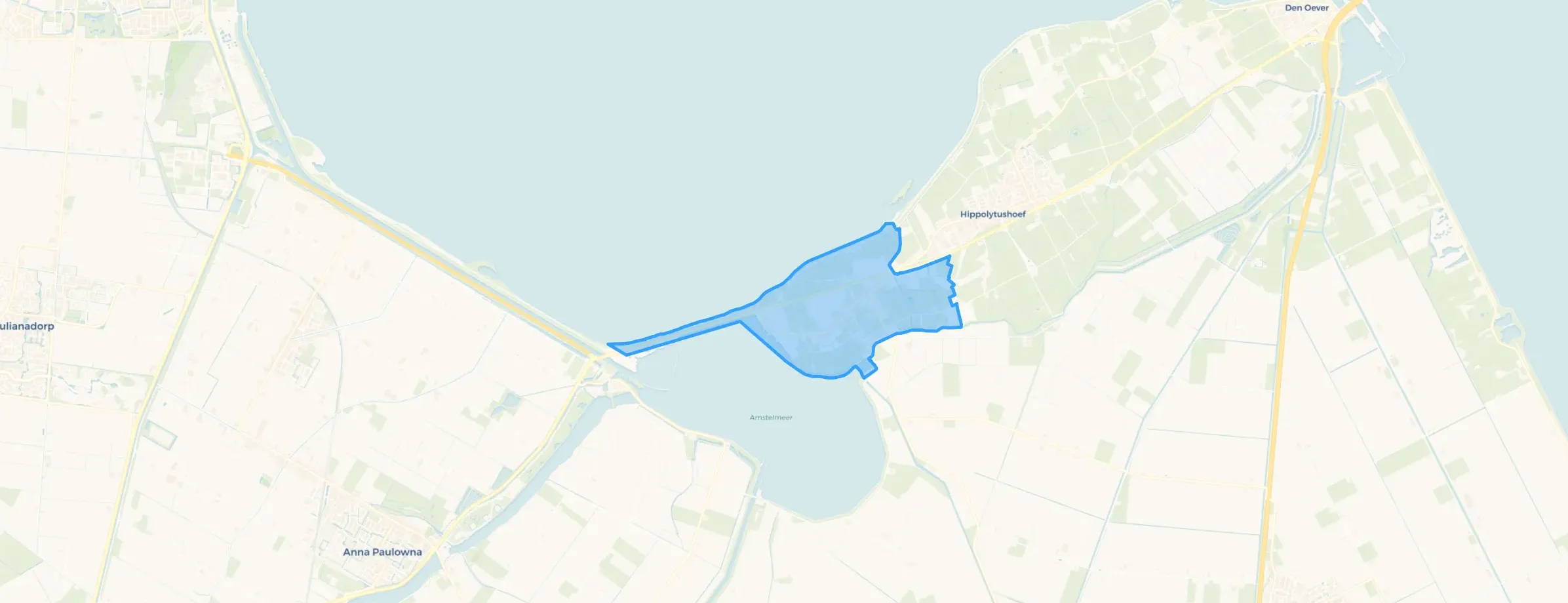 Kaart van Westerland