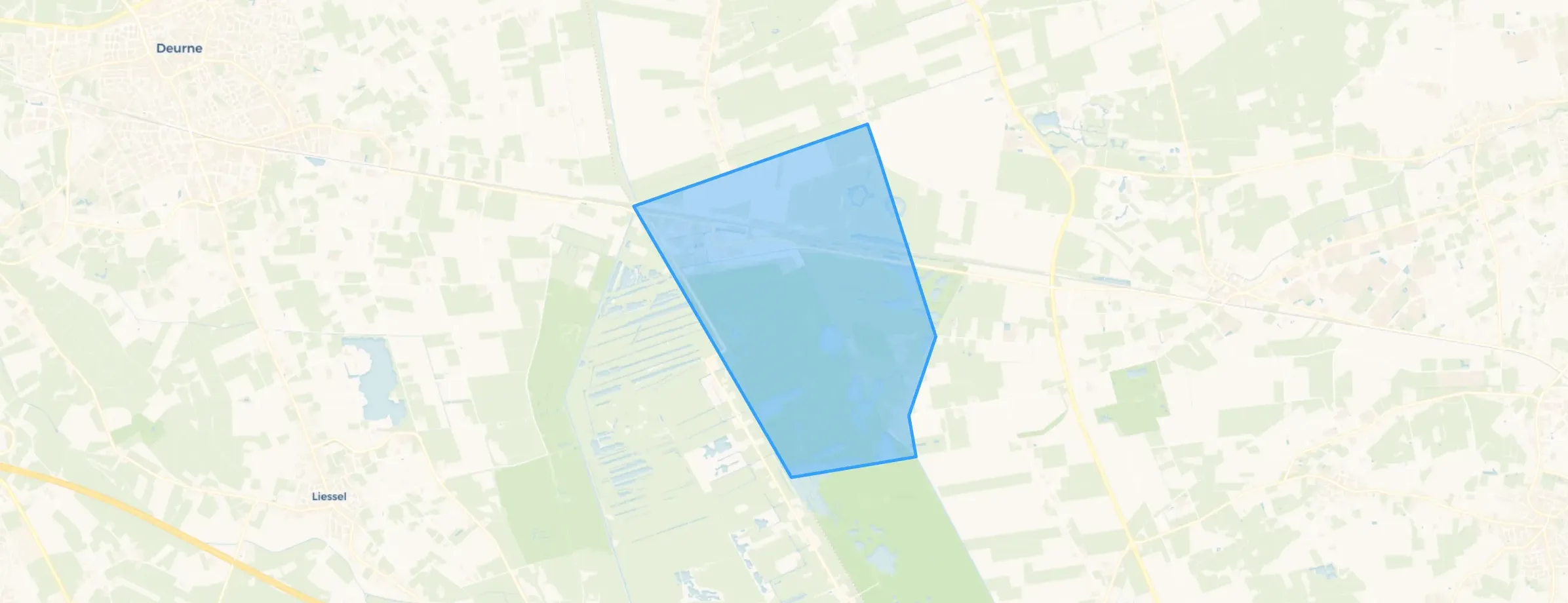 Kaart van Griendtsveen
