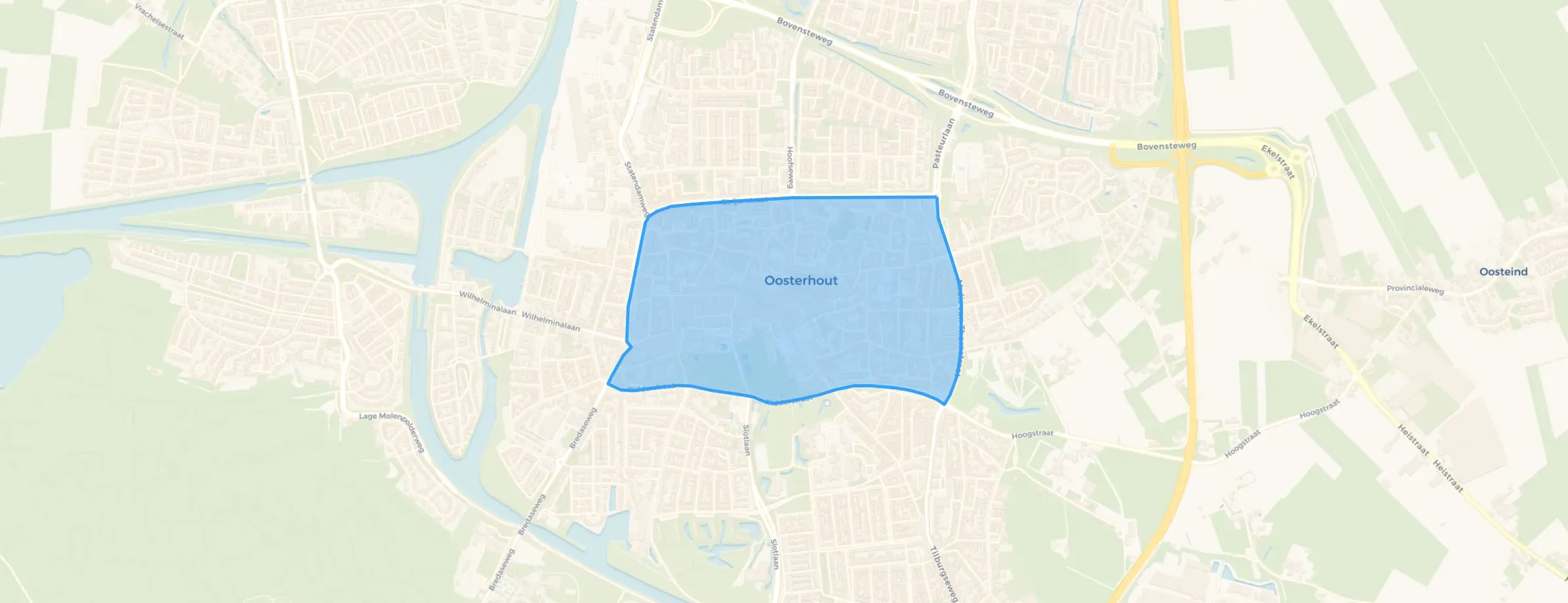 Oosterhout-Centrum in Oosterhout