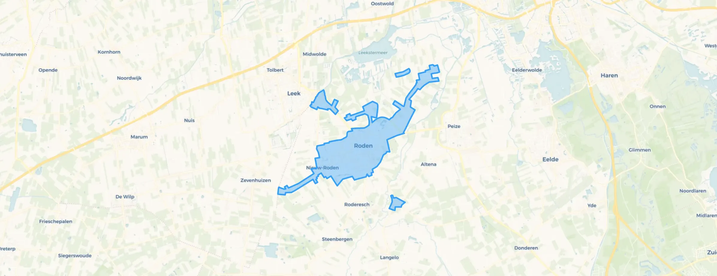 Roden in Noordenveld