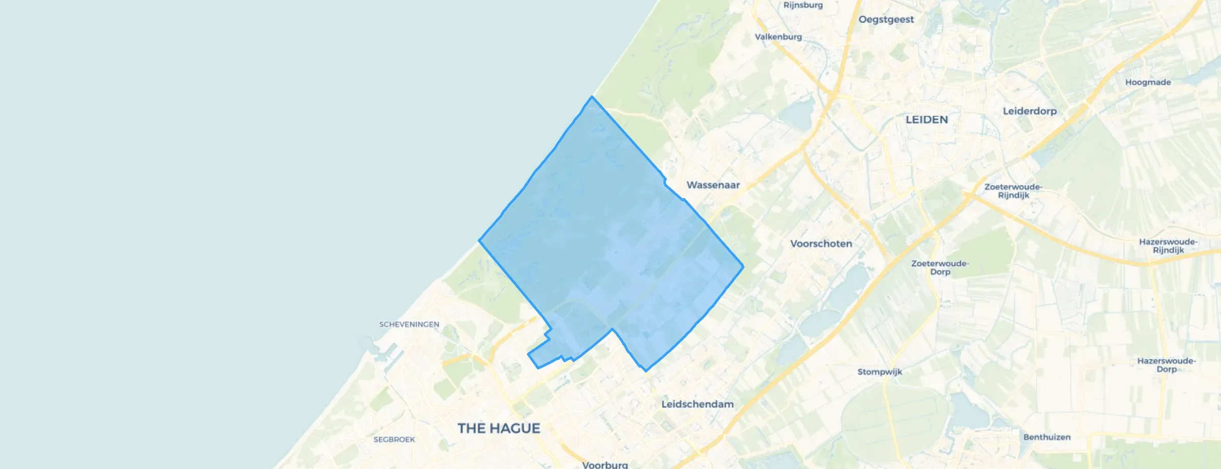 Zuidwestelijk deel der gemeente