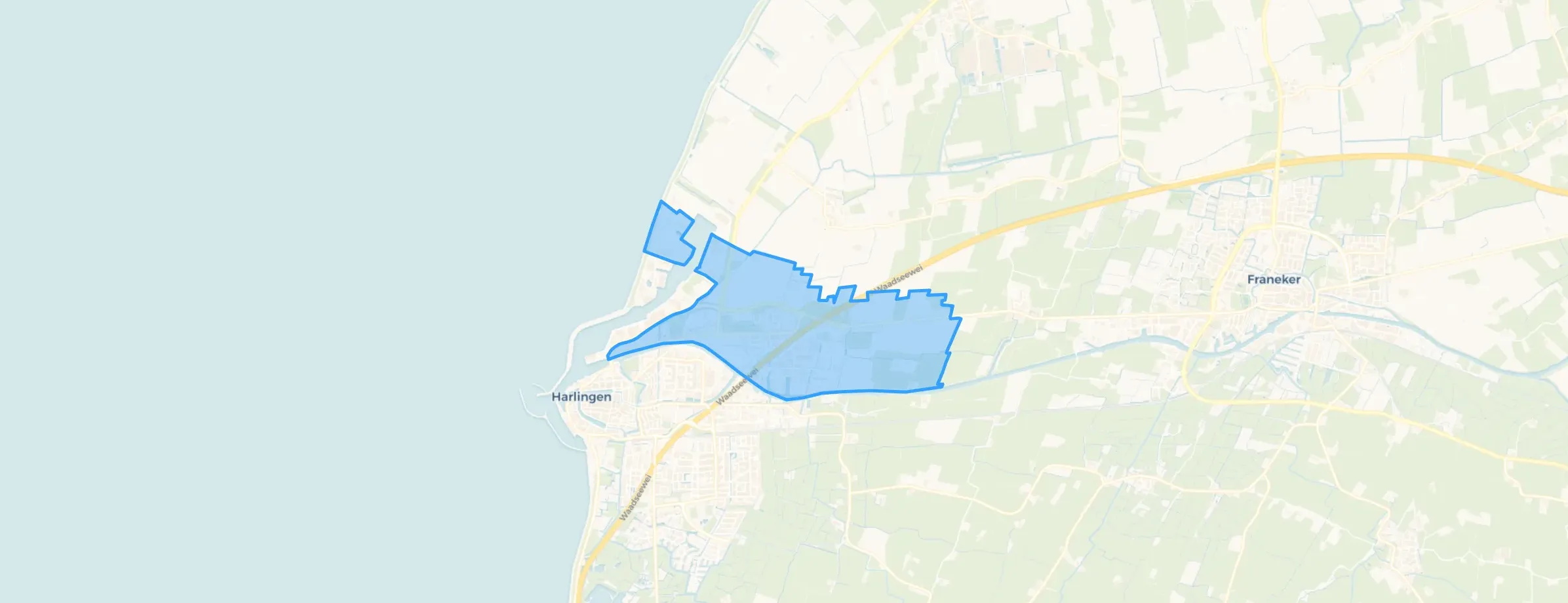 Kaart van Midlum
