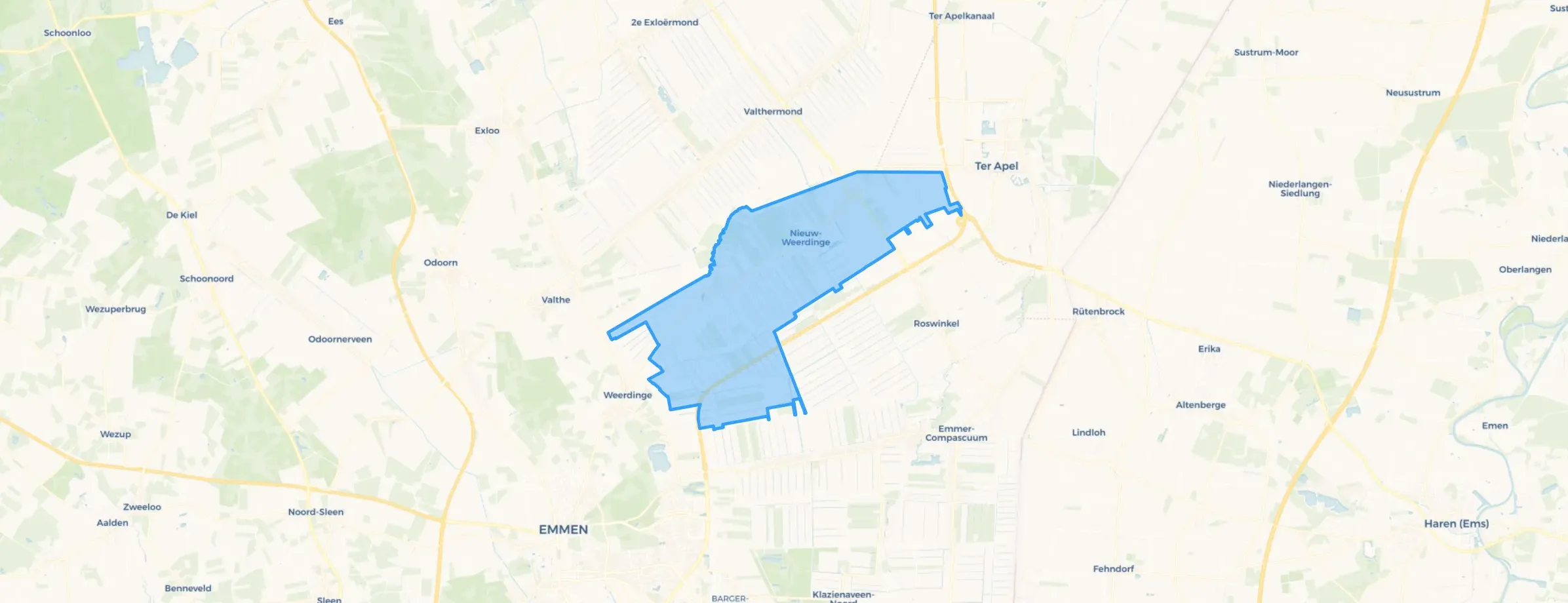 Nieuw-Weerdinge in Emmen