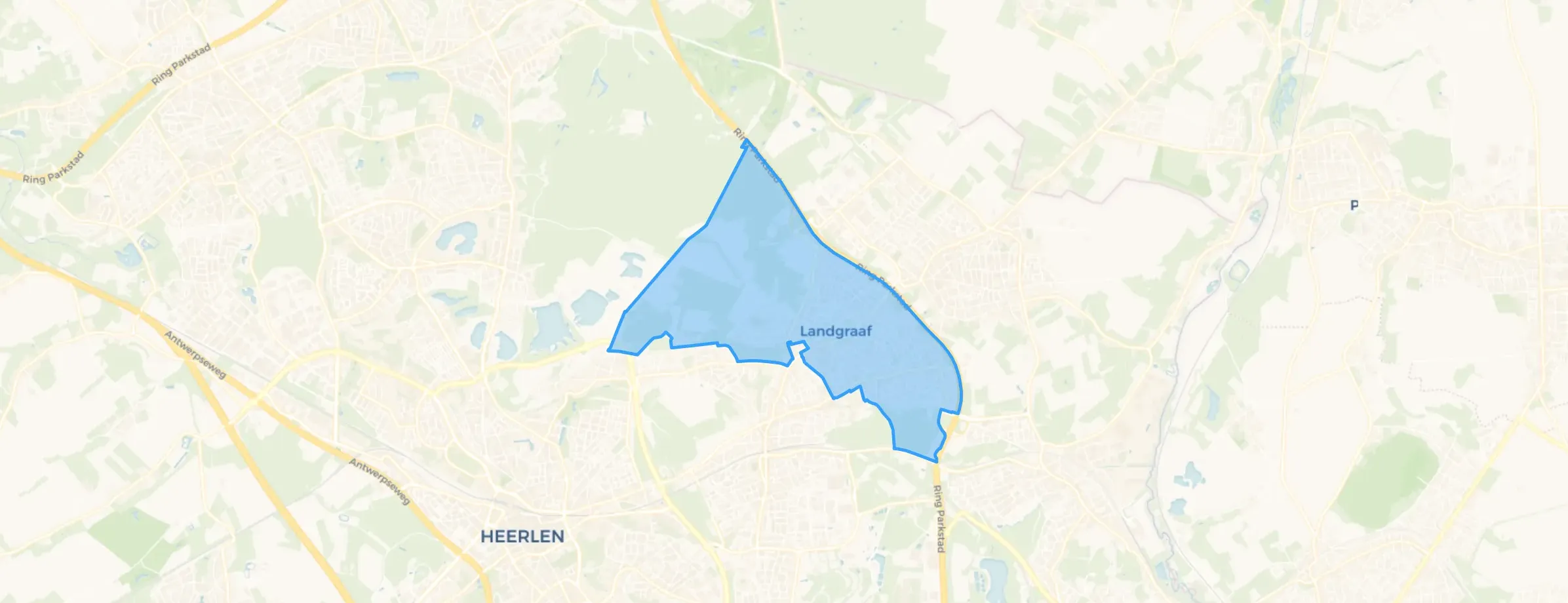 Kaart van Nieuwenhagen