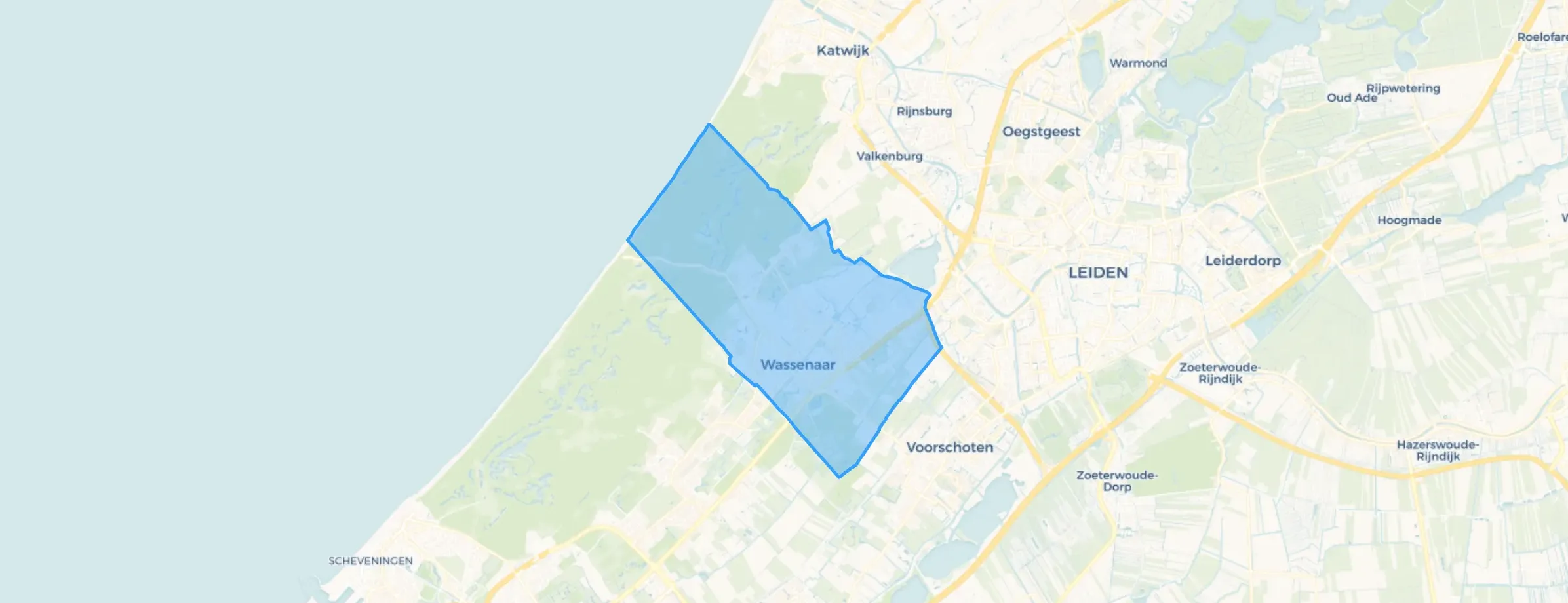 Noordoostelijk deel der gemeente