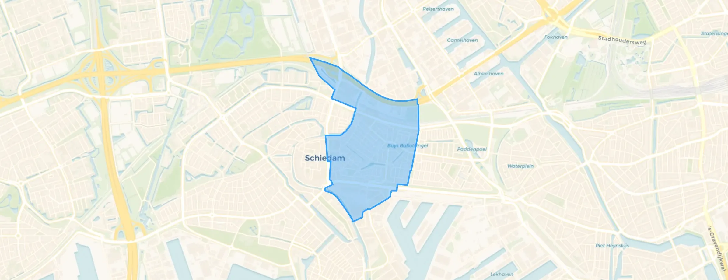 Kaart van Oost