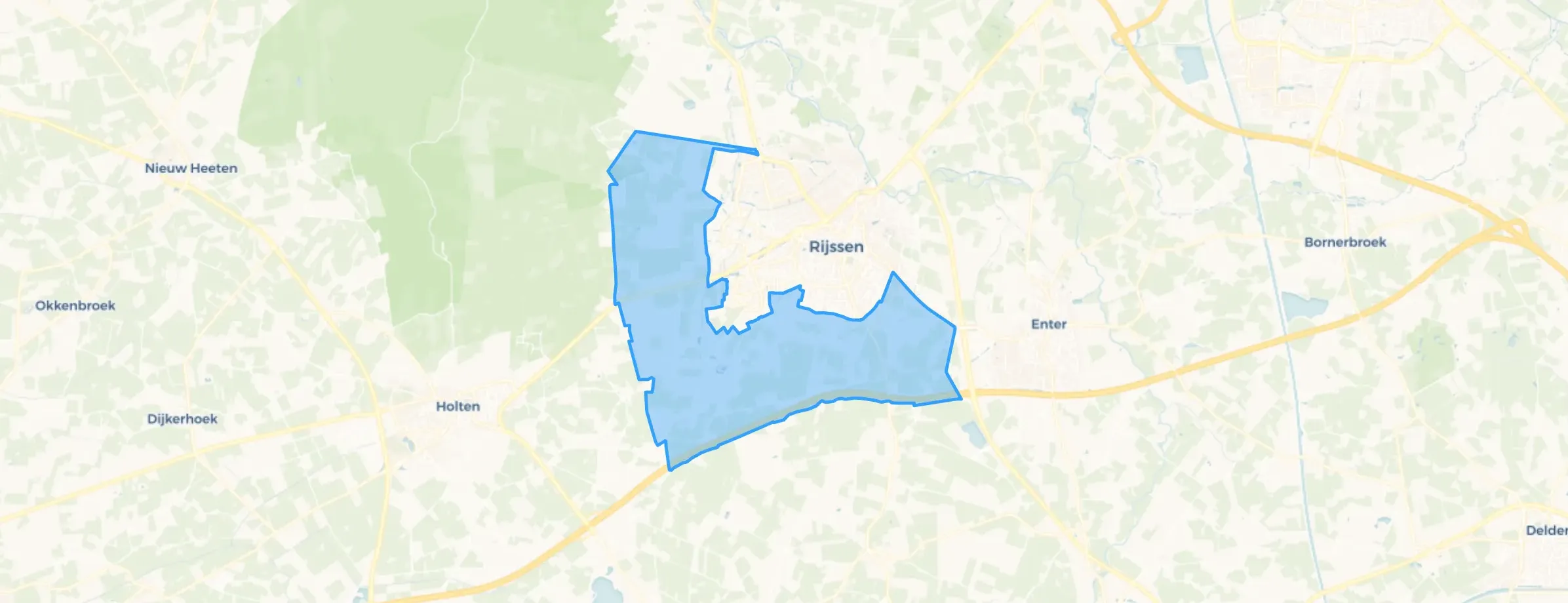 Buitengebied Rijssen in Rijssen-Holten