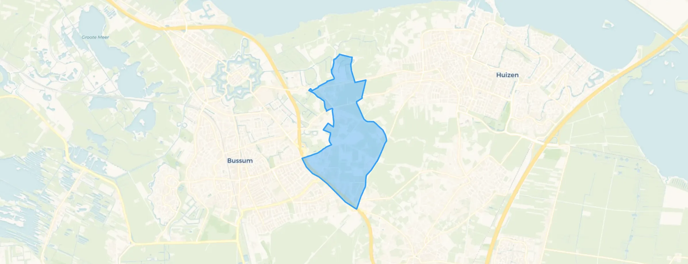 Kaart van Buitenwijken